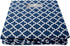DII Hard Sided Collapsible Fabric Storage Container, 13x13x13, for Nursery, Offices, & Home Organization, Nautical Blue