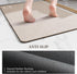 Diatomaceous Earth Bath Mat - Super Absorbent Non-Slip Fast Drying Shower Rug, Thin Bathroom Floor Mat, Machine