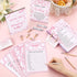 Funnymoom 426 Set-8 Mommy's Pcs Pink Bow Baby Shower Games Games, Includes Baby Shower Bingo, Price is Right, Guess