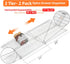 Spice Drawer Organizer, 2 Tier- 2 Pack Clear Acrylic Drawer Seasoning Organizer, Expandable From 11'' to 22'' Kitchen Spice Rack Organizers and Storage for Drawer (Jars not included) by PanPanPal