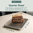 Oven-Safe, Dishwasher-Safe 100% Stainless Steel Cooling and Baking Rack Set - Heavy Duty 8.5x12-inch, Set of 2