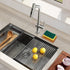 HTB Teak Soap Dish for Shower - Wood Decorative Bath Soap Holder with Heightened Base Design for Kitchen, Bathroom