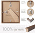 5x7 5 7 4x6(Openning 3.5x5.5), 7x5 5x7 Set 3) Picture Frame, Solid Oak Wood x Photo Frame with Mat to Size is Picture