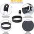 3.5'' Nonstick Egg Rings, Professional Stainless Steel Omelet/Egg Rings for Frying Eggs, Egg Mcmuffins, Mini Pancakes