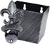 Fleur De Lis Beer Cap Opener - Wall Mounted Bottle Opener with Cap Catcher Drainage, Antique Silver