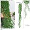 3pcs RECUTMS Artificial Succulents Hanging Plants Fake Hanging Plants String of Pearls Faux Greenery Wall Plant
