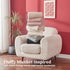 Ailemei Direct Knit Throw Blanket for Bed, Cozy Knitted Throw for Sofa, Office Chair, Fuzzy Couch Decor, Sand