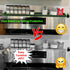 Mofason 30 Inch Silicone Magnetic Stove Top Shelf, Kitchen Over Stove Organizer, Non-Slip Spice Rack Tray - Black