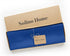 Solino Home Cotton Linen Placemats Set of 4, Blue 14 x 19 Inch Machine Washable Table Mats