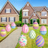 GlikCeil 6 22 17 inches Pcs Large Easter Eggs Yard Signs Easter Outdoor Lawn Decorations Waterproof Eggs Lawn Signs
