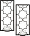 Hosley's Set of Two, 11" High Iron Tea Light LED Candle Wall