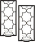 Hosley's Set of Two, 11" High Iron Tea Light LED Candle Wall