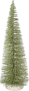 Department 56 Christmas Basics Green Glitter Tree, 13.7"