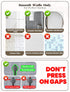 1Pack) Corner Shower Caddy Suction Cup,Shower Shelves with Hooks,No Drilling Powerful Suction Bathroom Organizers