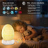 MTDYHY 2 Settings 20 11 Dimmable Turtle Smart Clock with Bluetooth Speaker & Mood Light Alarm + White Noise Songs +