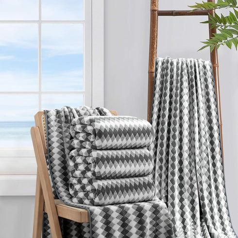 4 Set 35"x70" Set 600GSM Piece Bath Towel Oversized Bath Sheet Bathroom Towel Extra Large Towel Soft Highly Absorbent