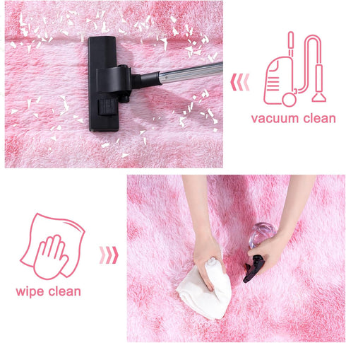5x7 Rugs for Bedroom, Ultra Fluffy Fuzzy Shag Area Rug for Living Room, Modern Plush Soft Upgrade Non-Slip Carpet