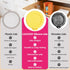 8 5oz Pcs Silicone Oui Yogurt Jar Lids with Jar Lid Organizer, Reusable Jar Covers, Replacement Lids, Perfect for Oui