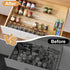 8-Pack (13" 26") 56 Spice Drawer Organizer, Expandable Acrylic Seasoning Rack to with Anti-Slip Mat, Kitchen Spice Rack