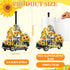 Shellwei Summer Spring Sunflower Paper Towel Holder, Floral Kitchen Decor Stand for Countertop Home Decorations
