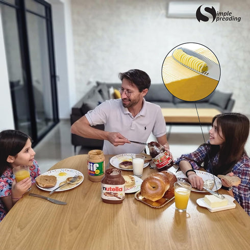 Stainless Steel Butter Spreader - 3 in 1 Kitchen Gadgets (1)