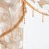 NAPEARL Waterfall Valance Window Treatment for Living Room, Two Swags Valance, Kitchen Bedroom Decoration