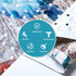MOLFUJ 40 16 Inch Non Slip Bathtub Mat for Bathroom, X Sea Turtle Bath Tub Mat with Antislip Suction Cups and Drain
