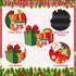 24 Pcs Christmas Decoration Magnets - Merry Christmas Car Refrigerator Magnet Stickers for Holiday Decor