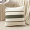 Fancy Homi Set of 1 Boho Olive Green Big Decorative Throw Pillow Cover 24x24