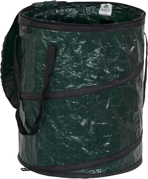 Household Essentials Pop Up Hamper, Pop Up Camping Trash Can, Great for Outdoor or Indoor Use, Portable and Collapsible
