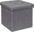 B FSOBEIIALEO Storage Ottoman Cube Foldable Footrest, Chest & Seat for Living