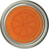 Jarware Set of 4 Orange Jelly/Jam Lids for Regular Mouth Mason Jars