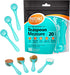 Plastic Measuring Spoons, 5 ml - 1 Teaspoon, Fits in Jar, Good for Formula, Coffee, Pet Food (20 Pack)