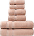 SOFE H&L | Olea Luxury Turkish Cotton Bath Towels Set of 6