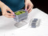 Kitchen Spaces Small Colander - Stackable Food Storage Bin, Grey