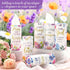 Outus 12 3 Pcs Floral Christian Car Tissues Cylinder Holder with Ply Facial Tissue Bulk Inspirational Bible Verse