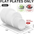 Simple Houseware Chrome Stainless Steel Plate Drying Rack with Drainboard