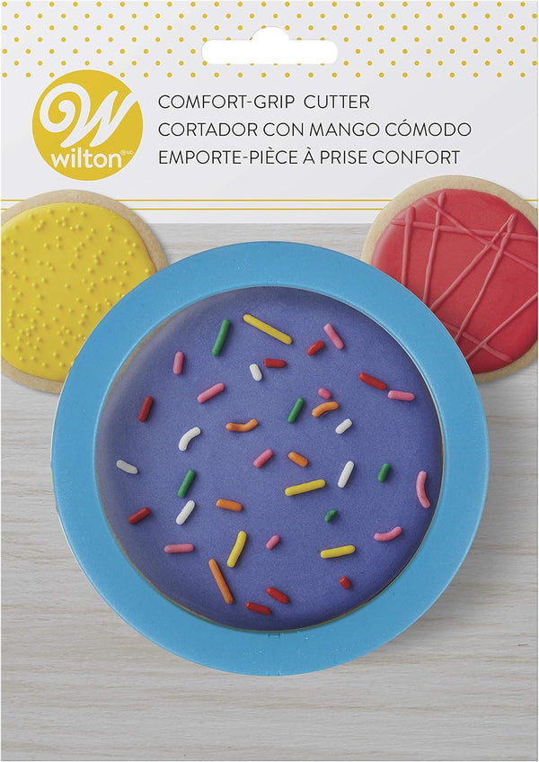 Wilton Round Cookie Cutter, STD, Blue
