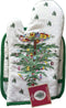 Spode Christmas Tree Kitchen Gift Set, 2-pc: Oven Mitt & Square Pot Holder
