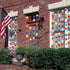 10 Pack 4th of July Decorations - 130Ft/330 Patriotic Star Streamers Banner Garland Hanging Independence Day Decor