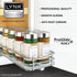4-3/8 inch 1 LYNK PROFESSIONAL Pull Out Spice Organization for Cabinets - Wide Spice Rack for Inside Cabinets, Slide