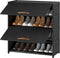 Shoe Rack, 5 Tier Shoe Storage Cabinet with Door 20 Pair Plastic