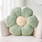 Kcvvcr Flower Throw Pillow, Soft Sage Green 14.9" Shaped Floor Pillow for