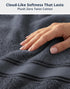 Set 12 100% 4 4 4 LANE LINEN Towel and Washcloths of Cotton, Zero Twist, Large Bath Towel, Hand Towels & Wash Cloths