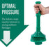 JS Jackson Supplies Professional Bellows Toilet Plunger, High Pressure Thrust for Heavy Duty Clogs, Green