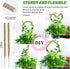 GUIDOT 2 Pack 28 Inch Moss Pole Monstera Plant Support with Repotting Mat, Plant Support Stakes, Plant Sticks Support
