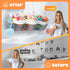 3 Bath Toy Organizer Compartment Bath Toy Storage Bag Shower Caddy Quick Access Bathtub Toys Holder Baby Shower Games