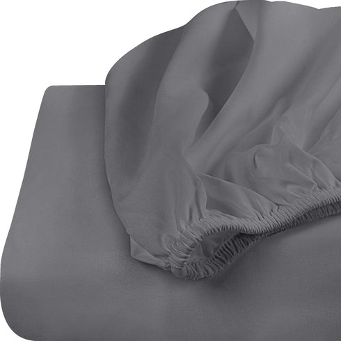 Pack 6 Utopia Bedding King Fitted Sheets - Bulk of Bottom Sheets - Soft Brushed Microfiber - Deep Pockets - Shrinkage