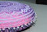 22 Inches Round Mandala Floor Pillow Cover Seating Cushion Throw Ottoman Pouf Cover Pom Pom Pillow Cases Hippie