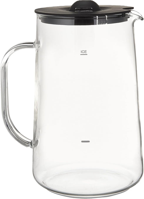Capresso 6624 Ice Tea Glass Pitcher, 80 oz. (2.5 Qt.)